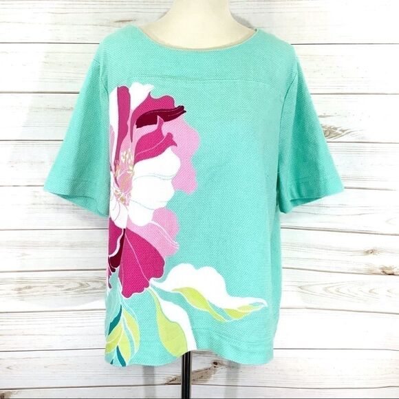 Stylus zip back tunic style top size XL - Picture 2 of 6